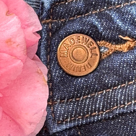 🩷 Madewell; The Perfect Vintage Straight Jean W/31 & L/27; Cotton/Hemp/Elastane - Picture 13 of 13